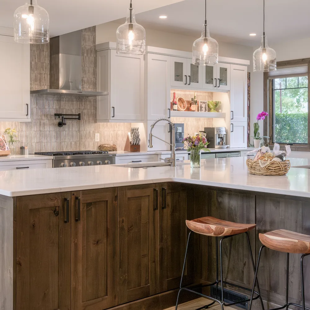 Custom Built Homes in Bozeman - MT taking shape as framers assemble a mountainside residence